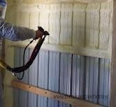 Напыление пенопориулетаном. &mdash; СКФ-СТРОЙ